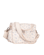 Lancheira Térmica Com Bolsos | Folhagem Azul