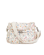Lancheira Térmica Com Bolsos | Floral Delicado