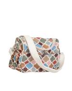 Lancheira Térmica Com Bolsos | Formas Geometricas Coloridas