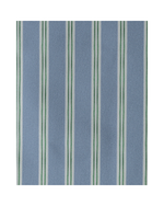 Lancheira Térmica Com Bolsos Com Bordado RAVI | Listrado 2 Cores Azul Claro E Verde Escuro