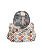 Lancheira Térmica Com Bolsos | Formas Geometricas Coloridas
