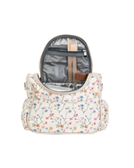 Lancheira Térmica Com Bolsos | Floral Delicado