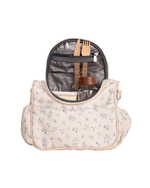 Lancheira Térmica Com Bolsos | Folhagem Azul