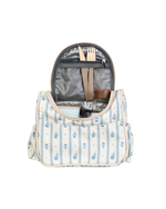 Lancheira Térmica Com Bolsos | Florzinhas Listrado
