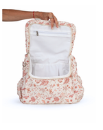 Bolsa Baby Passeio | Floral Jardim Rose