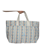 Bolsa Sacola | Listrado Floral
