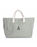 Bolsa Sacola | Xadrez Verde Escuro
