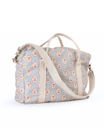 Bolsa Trip | Floral Listrado Botânico + Listrado Vermelho