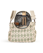 Lancheira Térmica Com Bolsos | Losango Verde Menta