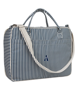 Mala Baby | Listrado Azul Marinho