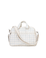 Bolsa Baby | Collab Tom - Xadrez 3 Cores Azul E Verde