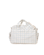 Bolsa Baby | Collab Tom - Xadrez 3 Cores Azul E Verde