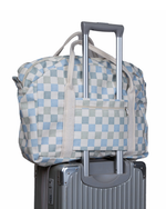 Bolsa Trip | Collab Tom - Quadriculado Azul  E Verde