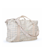 Bolsa Trip | Collab Tom - Xadrez 3 Cores Azul E Verde