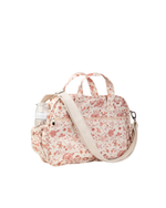 Bolsa Baby | Floral Jardim Rose + Listrado Rose
