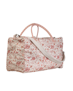 Mala Básica | Floral Jardim Rose + Xadrez Rose