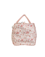 Mala Básica | Floral Jardim Rose + Xadrez Rose