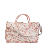 Mala Básica | Floral Jardim Rose + Xadrez Rose