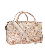Mala GG | Floral Jardim Kraft + Listrado Kraft