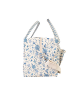 Mala GG | Floral Jardim Azul Claro + Xadrez Azul Claro