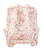 Mochila Adulto | Floral Jardim Rose + Xadrez Rose