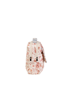 Necessaire 2 Zíperes | Floral Jardim Rose + Listrado Azul Claro