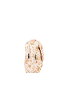 Necessaire 2 Zíperes | Floral Jardim Kraft + Listrado Rose