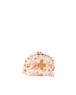 Necessaire Remédios | Floral Jardim Rose + Listrado Kraft