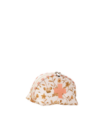 Necessaire Remédios | Floral Jardim Kraft + Listrado Rose