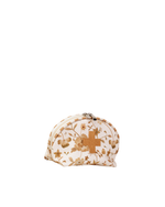 Necessaire Remédios | Floral Jardim Kraft + Listrado Kraft