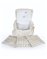 Bolsa Baby Passeio | Vichy Verde Menta