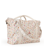 Bolsa Trip | Floral Cru + Listrado Vinho