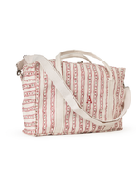 Bolsa Trip | Mini Florzinhas + Listrado Vinho