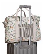 Bolsa Trip | Safari + Listrado Verde Escuro