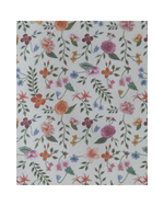 Kit Necessaire Meia Lua | Floral Cru + Listrado Vinho