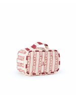 Kit Necessaire Maletinha | Mini Florzinhas + Listrado Vinho