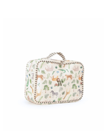 Kit Necessaire Maletinha | Safari + Listrado Verde Escuro