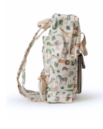 Mochila Adulto | Safari + Listrado Verde Escuro