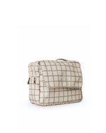 Necessaire 2 Zíperes | Vichy Verde Menta + Listrado Verde Menta