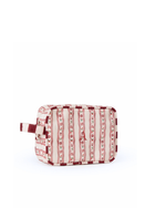 Necessaire Estojo | Mini Florzinhas + Listrado Vinho
