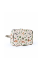 Necessaire Estojo | Safari + Listrado Verde Escuro