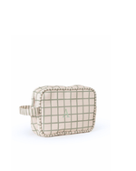 Necessaire Estojo | Vichy Verde Menta + Listrado Verde Menta
