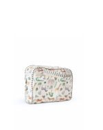Necessaire Malinha | Safari + Listrado Verde Escuro