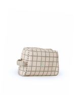 Necessaire Pequena | Vichy Verde Menta + Listrado Verde Menta