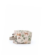 Necessaire Petit | Safari + Listrado Verde Escuro