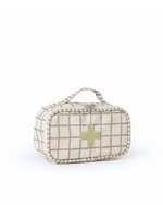 Necessaire Remédios | Vichy Verde Menta + Listrado Verde Menta