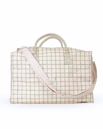 Mala Básica | Vichy Verde Menta + Listrado Verde Menta