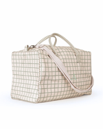 Mala Básica | Vichy Verde Menta + Listrado Verde Menta