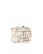 Necessaire Cabide | Vichy Verde Menta + Listrado Verde Menta