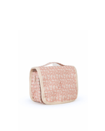 Necessaire Cabide | Florzinhas Rose + Listrado Rose